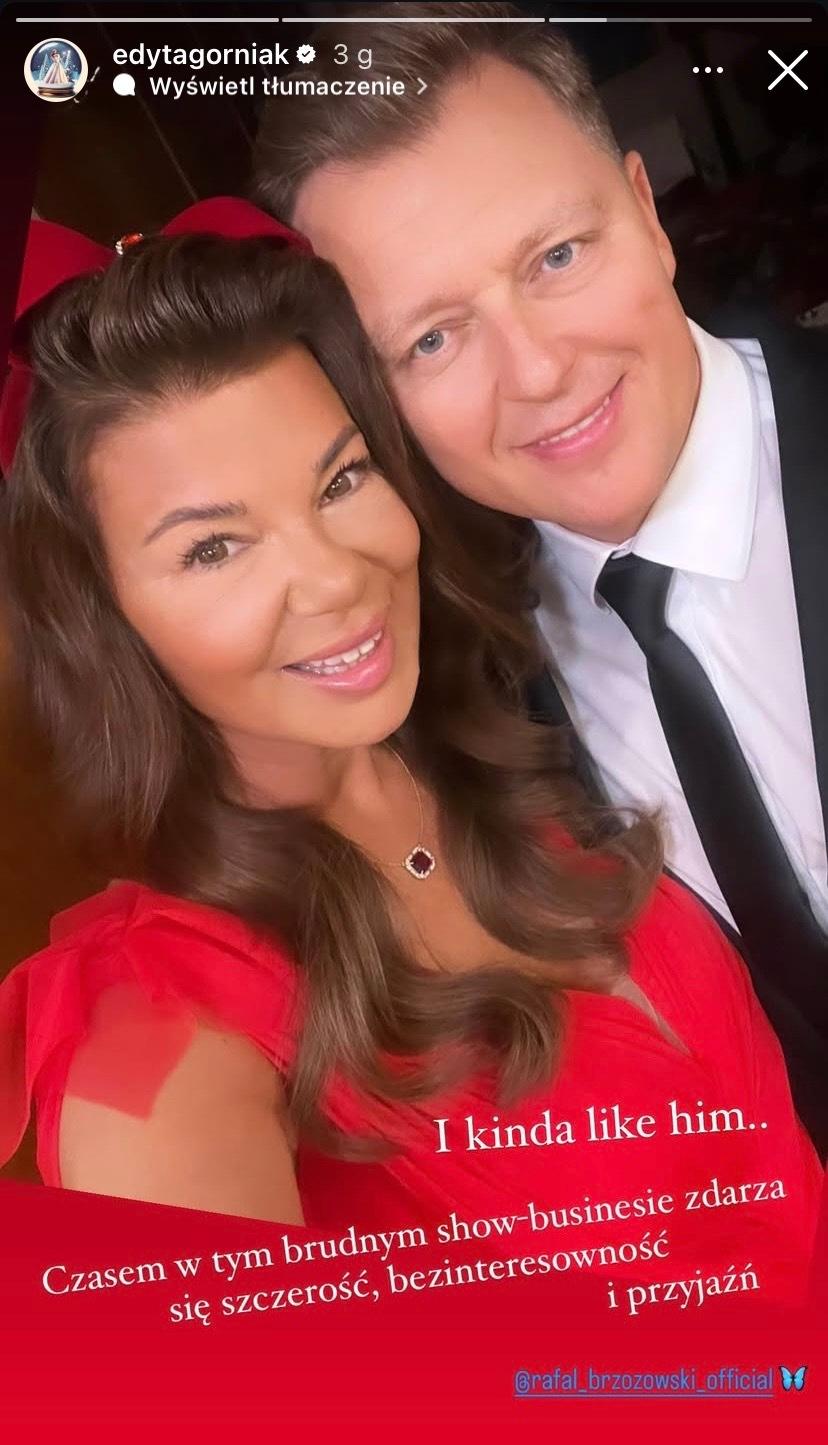 Edyta Górniak, Rafał Brzozowski, fot. Instagram.