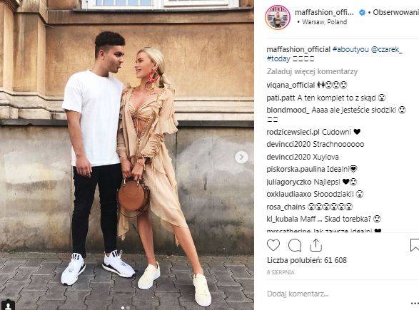 Maffashion z Czarkiem – słodka para!