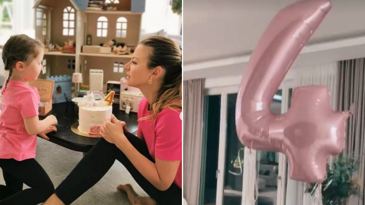 4. urodziny Klary Lewandowskiej - bajkowe dekoracje, tort i kameralna impreza (ZDJĘCIA)
