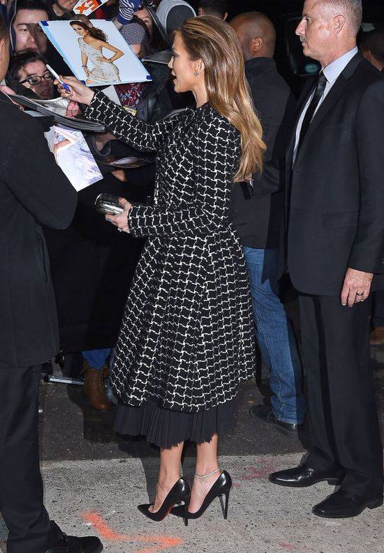 Jennifer Lopez przed studiem Jona Stewarta