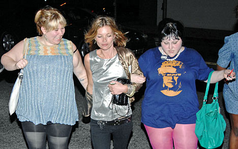 Kate Moss przybiera na wadze