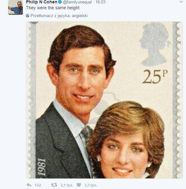 Na tych zdjęciach Diana i Karol wyglądają na równych wzrostem, tymczasem….
