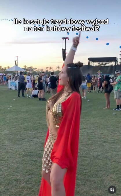 Ola Nowak na Coachelli, fot. Instagram