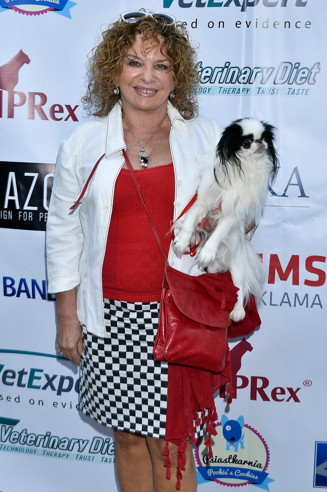 Małgorzata Potocka z psem