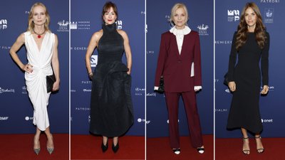 Zatrzęsienie gwiazd na premierze “Chopin, Chopin!”. Magdalena Cielecka, Joanna Kulig z mężem, Maja Ostaszewska, Foremniak