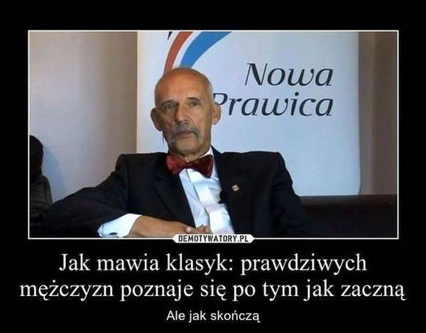 Janusz Korwin Mikke bohaterem memów