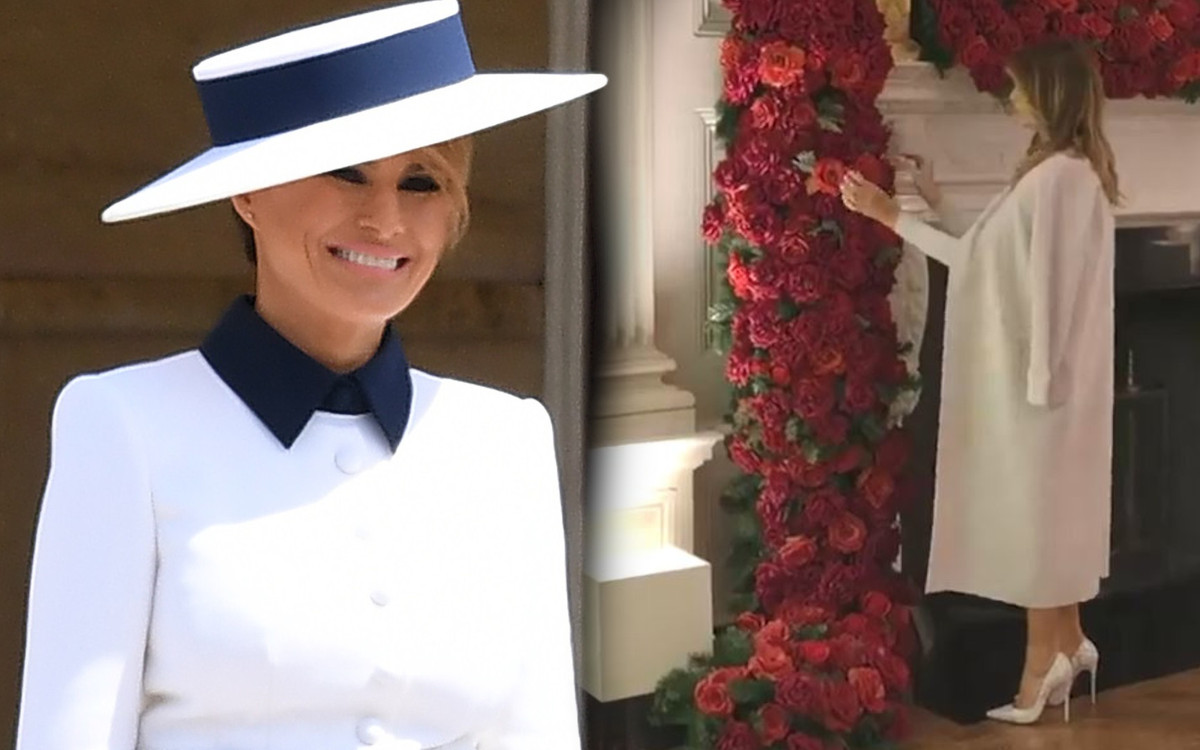 OMG! Tak Melania Trump udekorowała na święta Biały Dom. Jeszcze nigdy nie było takiego efektu