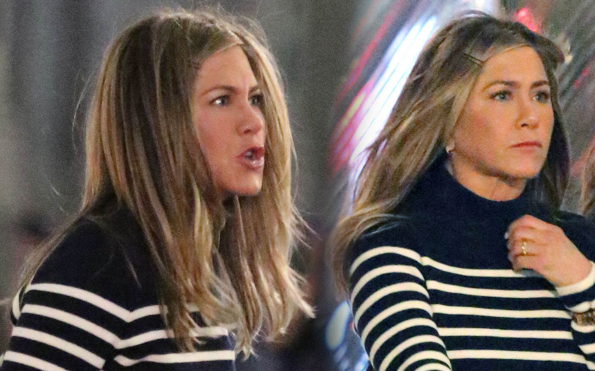 Zdenerwowana Jennifer Aniston spaceruje ulicami Nowego Jorku – NIE BYŁA SAMA (ZDJĘCIA)