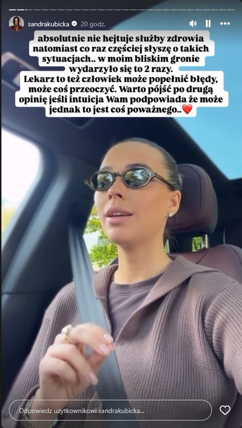 Sandra Kubicka, fot. Instagram
