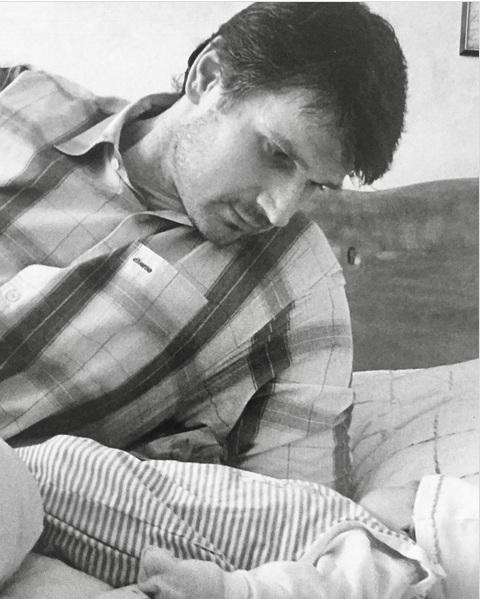 Paweł Janeczek z synem, fot. Instagram