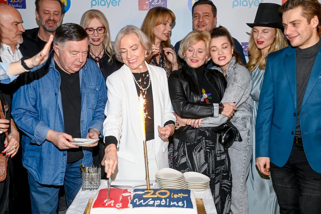 Bożena Dykiel na jubileuszu