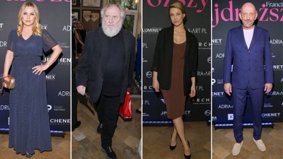 Gwiazdy na premierze spektaklu “NajDroższy”. Andrzej Grabowski z NIEUJARZMIONĄ brodą, Julia Kamińska (FOTO)