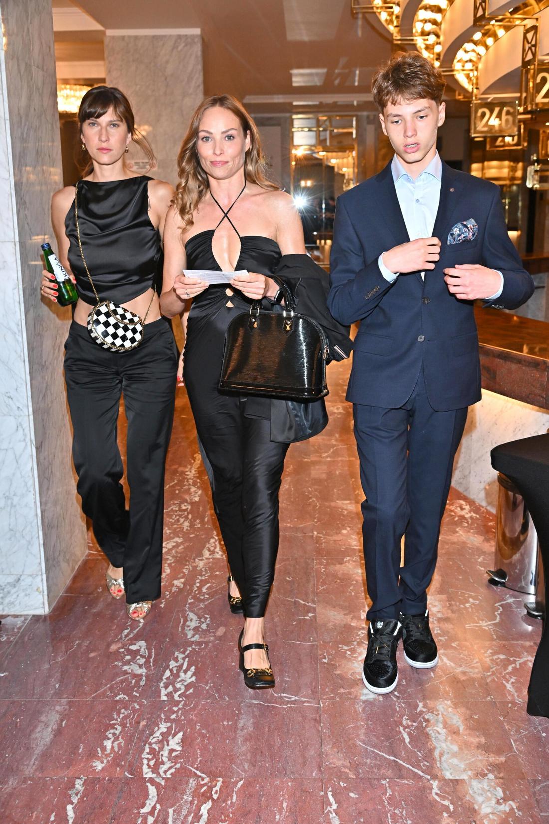 Weronika Książkiewicz z synem, fot. KAPIF.