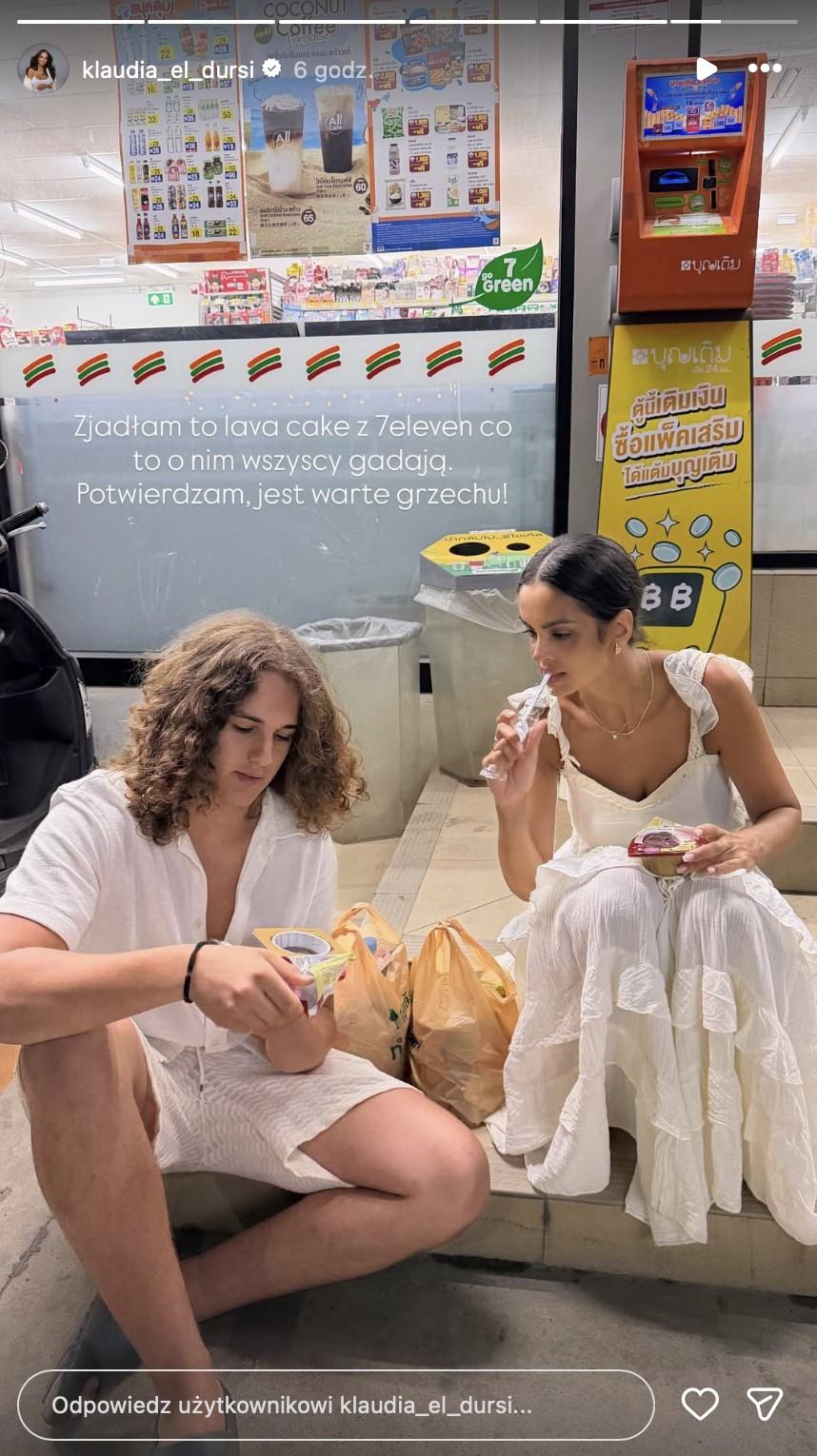 Klaudia El Dursi z rodziną na wakacjach, fot. Instagram