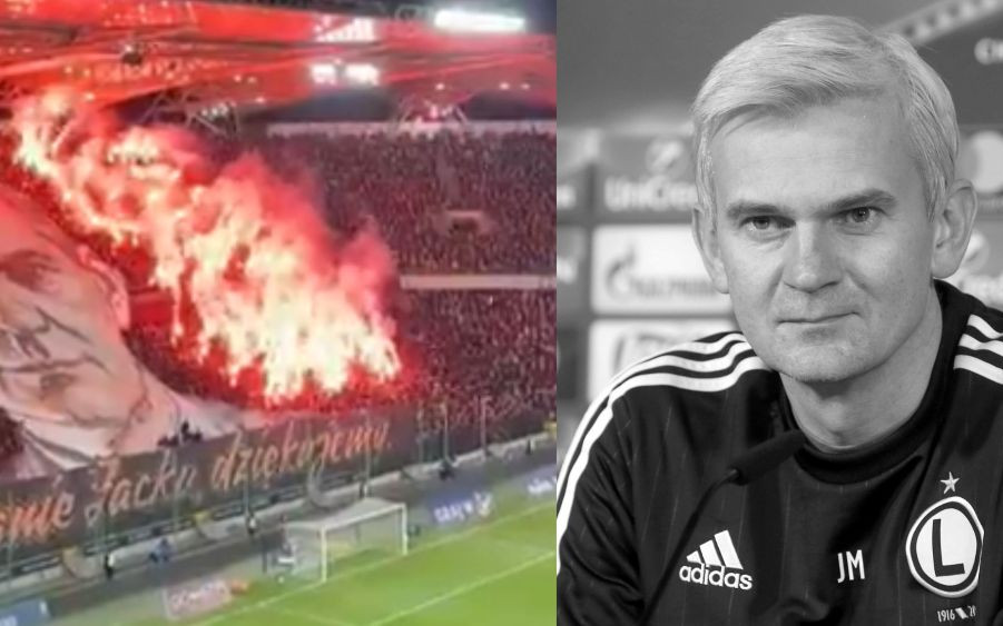 Kibice oddali hołd Jackowi Magierze. To nagranie wyciska łzy z oczu