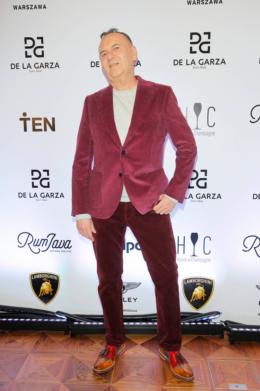 Gwiazdy na pokazie mody garniturów! Rubikowie, Stramowski i Majdan bez Małgosi