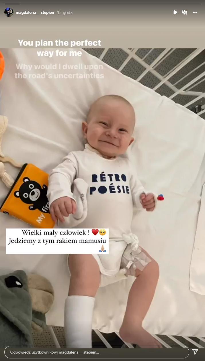 Magda Stępień się nie poddaje! Wrzuciła nowe zdjęcie ze szpitala