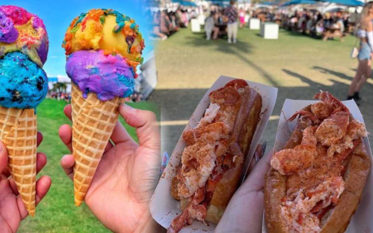 Co jedzą ludzie na Coachelli?