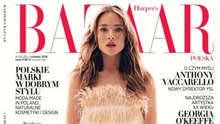 Alicja Bachleda-Curuś w nowym Harper’s Bazaar