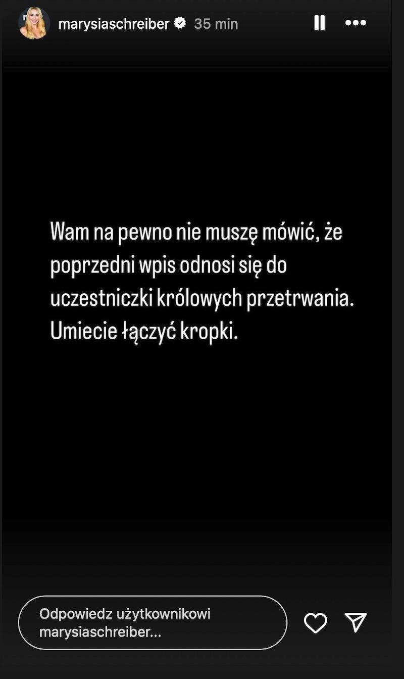 Marianna Schreiber wbija SZPILĘ Elizie Trybale!