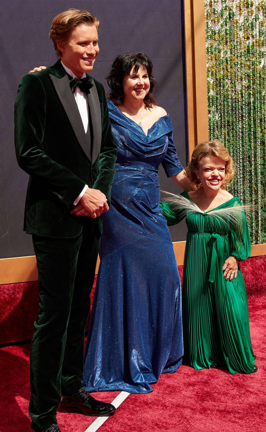 Anna Dzieduszycka na Oscarach. Zaprezentowała się w zielonej, plisowanej sukni