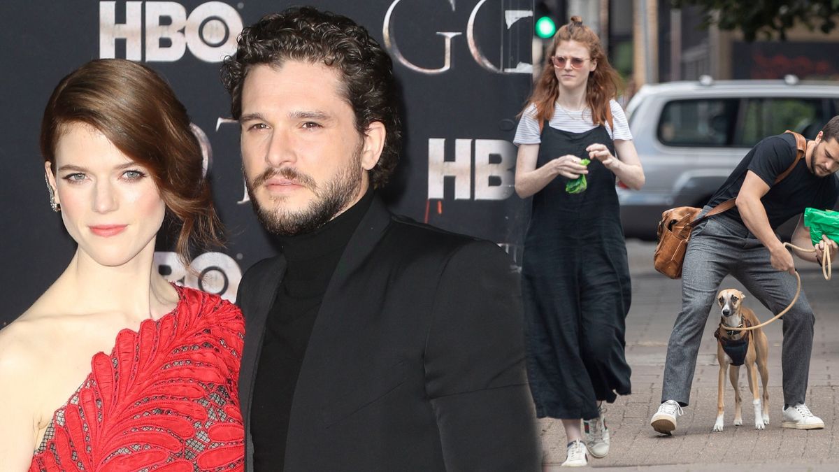 Kit Harrington i Rosie Leslie zostali rodzicami. Magazyn opublikował ich zdjęcia z dzieckiem