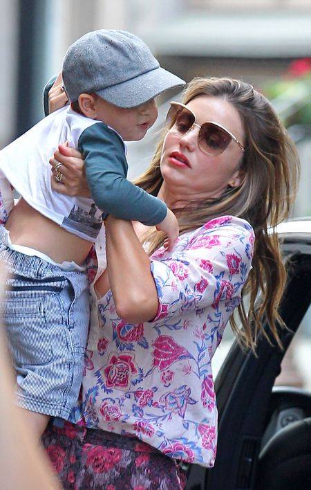 Miranda Kerr z synkiem Flynnem