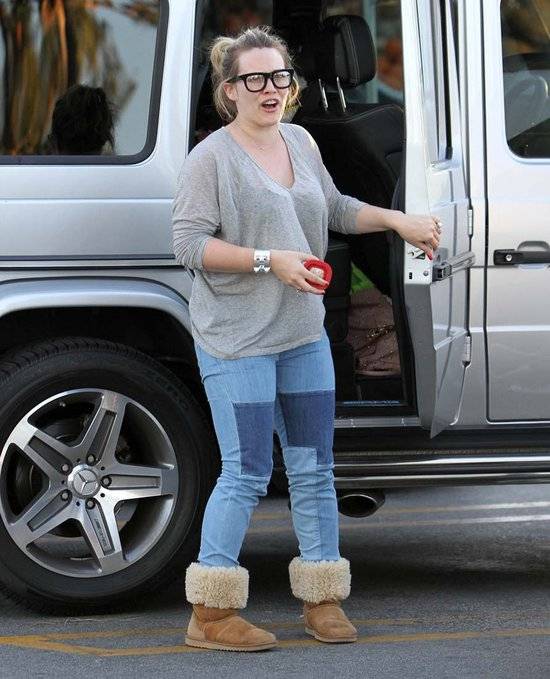 Hilary Duff na zakupach z synkiem