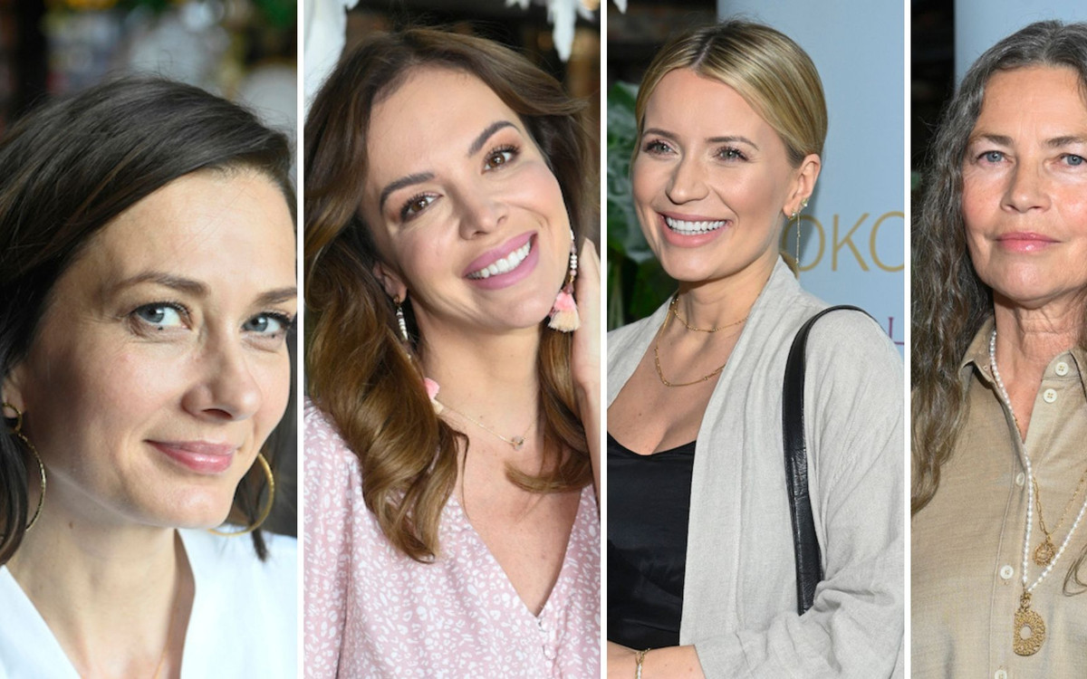 Premiera nowej kolekcji Mokobelle. Ania Wendzikowska gwiazdą imprezy, Anna Dec w pięknej ciążowej stylizacji