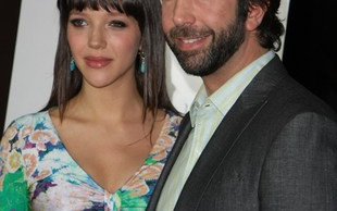 David Schwimmer ze swą ciężarną żoną (FOTO)