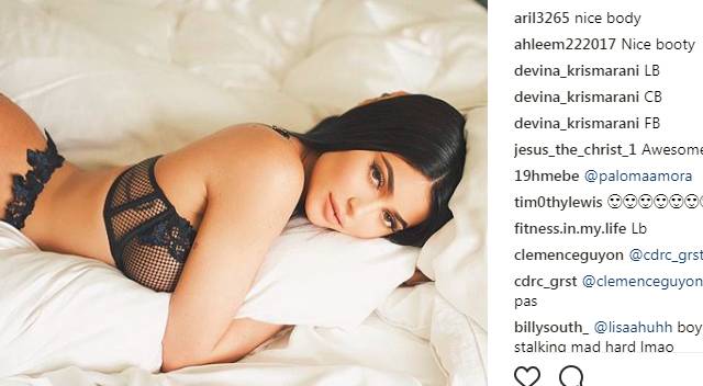 Ewolucja pupy Kylie Jenner