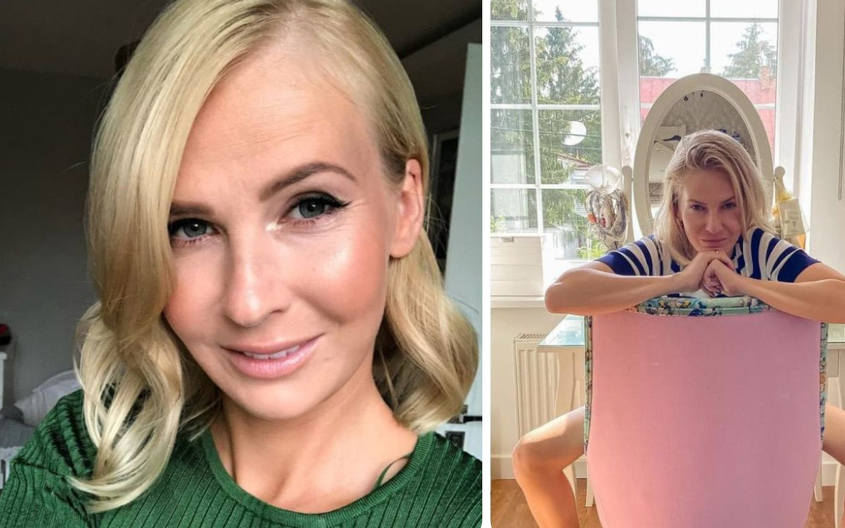 Edyta Pazura pokazała się bez makijażu. “Czas sobie zrobić hennę”