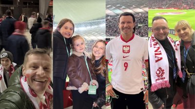 Znani kibicują Polakom. Janiak, Malinowska, Narożna, Lewandowska