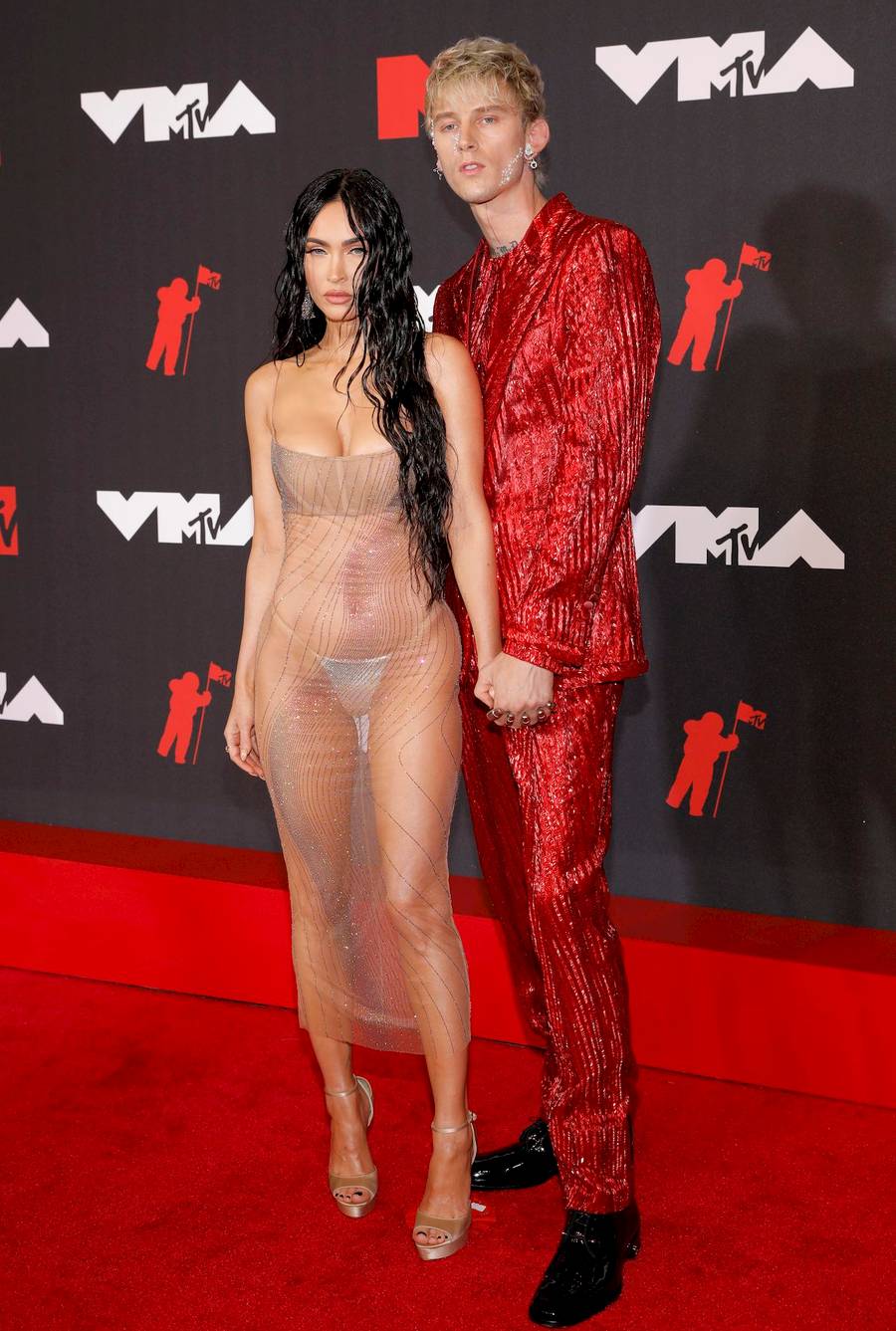 MTV VMA 2021: Megan Fox w najodważniejszej kreacji imprezy (ZDJĘCIA)