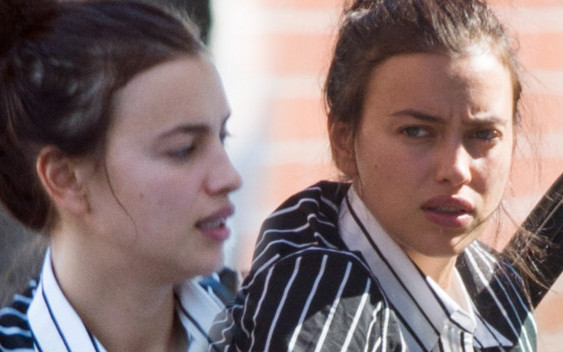 Irina Shayk nie zdążyła zrobić makijażu? Modelka na zakupach z córką (ZDJĘCIA)