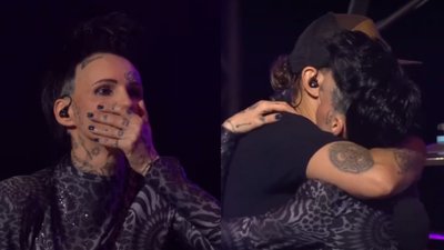 Brat Agnieszki Chylińskiej pojawił się na scenie. Artystka nie była na to gotowa. Polały się łzy