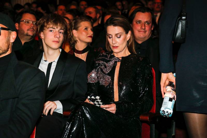 Orły 2024. Maja Ostaszewska błyszczy u boku 17-letniego syna Franciszka (ZDJĘCIA)