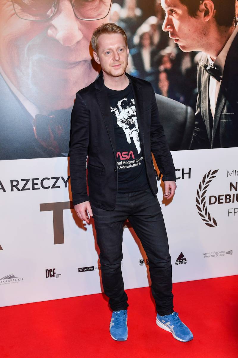 Premiera filmu “Sonata”: Małgorzata Foremniak w bieli, Marcin Bosak nie bez powodu w kurtce