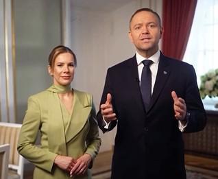 Marta Nawrocka i Karol Nawrocki fot. Instagram