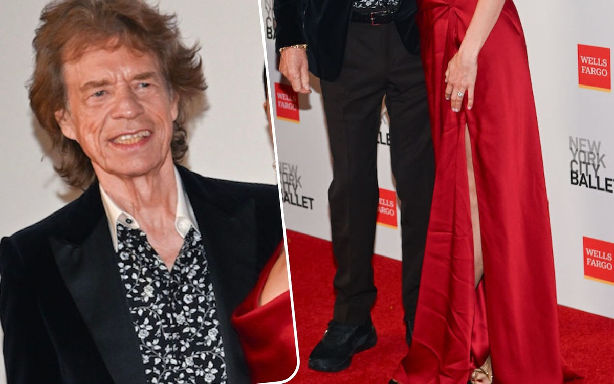82-letni Mick Jagger z narzeczoną młodszą o 44 lata zachwyca na gali w Nowym Jorku!