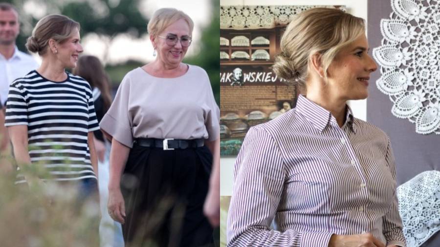 Stylistka ocenia letni look Marty Nawrockiej, fot. Instagram