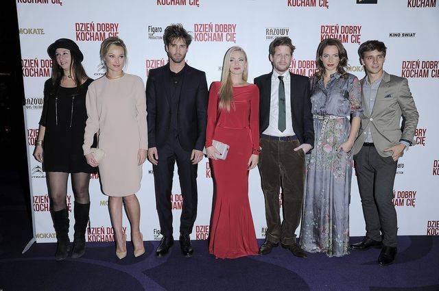 Gwiazdy na premierze Dzień dobry, kocham cię