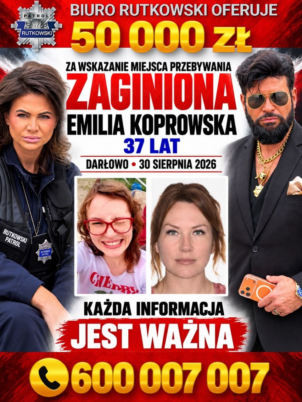 Krzysztof Rutkowski, Maja Rutkowski, fot. Instagram
