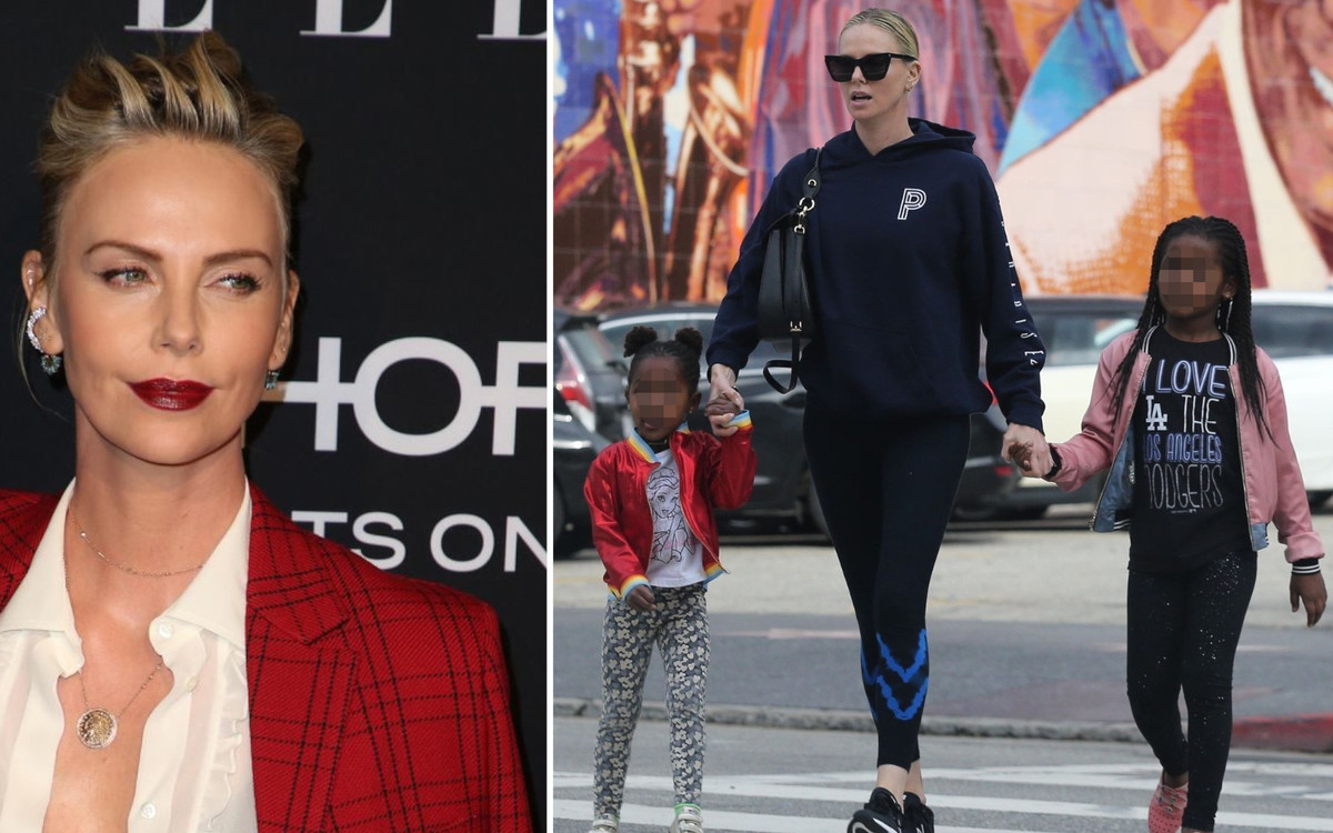 Charlize Theron pokazała ADOPTOWANE córki!