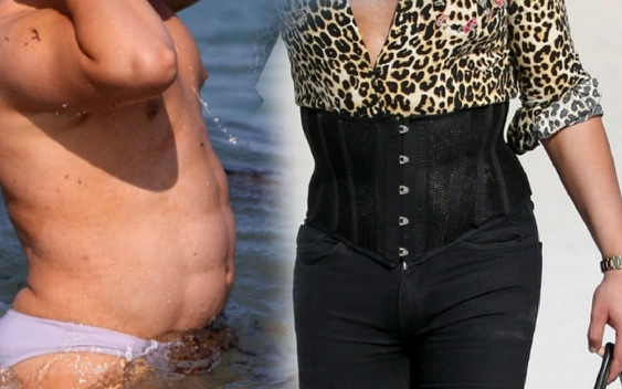 SZOK! Żywy Ken pokazał ciało w slipkach!