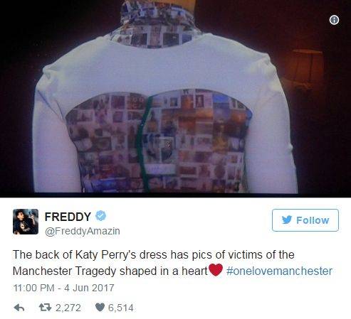 To nie była ZWYKŁA SUKIENKA – Katy Perry na koncercie One Love pokazała…