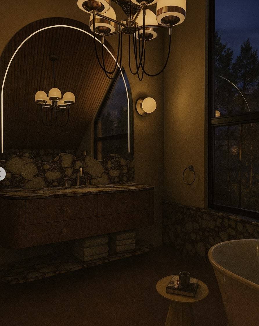 Julia Wieniawa chwali się domem w lesie za MILIONY! Wysokie sufity, KRÓLEWSKA łazienka i ogromna sauna… (FOTO)