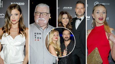 Gwiazdy na Charytatywnym Balu: Piotr Stramowski z nową partnerką, Joanna Opozda oraz… Lech Wałęsa