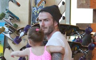 David Beckham będzie trzymał Harper w wieży?