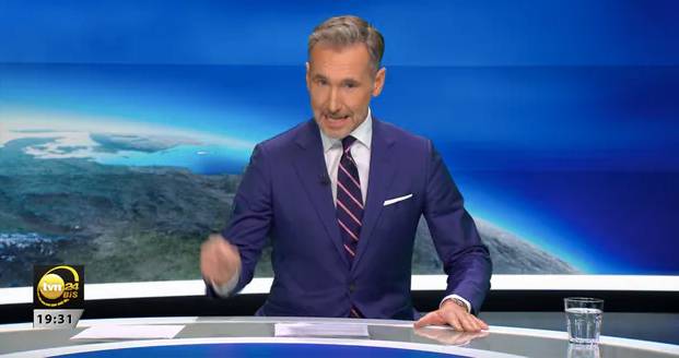 Piotr Kraśko, fot. "Fakty" TVN.